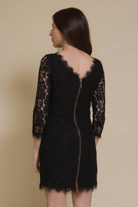 Fate - Gwyneth Fitted Lace Mini Dress