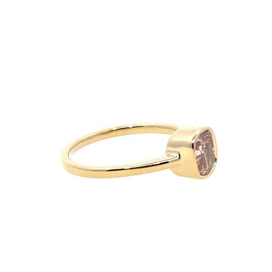 Aamiaa - Women's Cushion Shape Lab Grown Diamond Ring