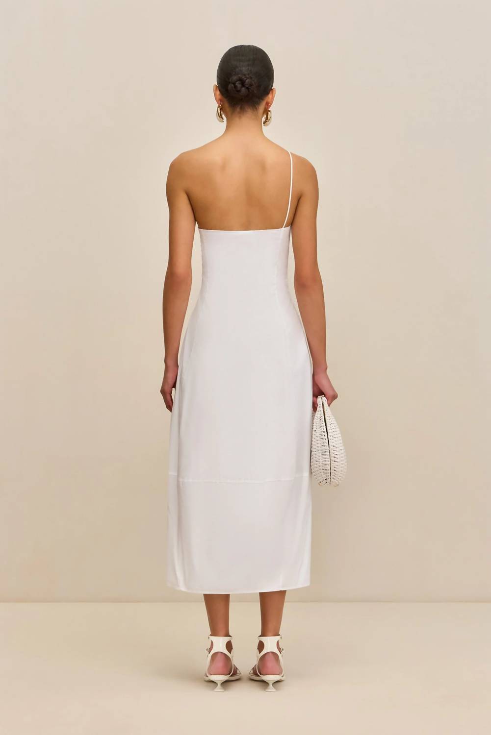 Cult Gaia - One Shoulder Poplin Dress