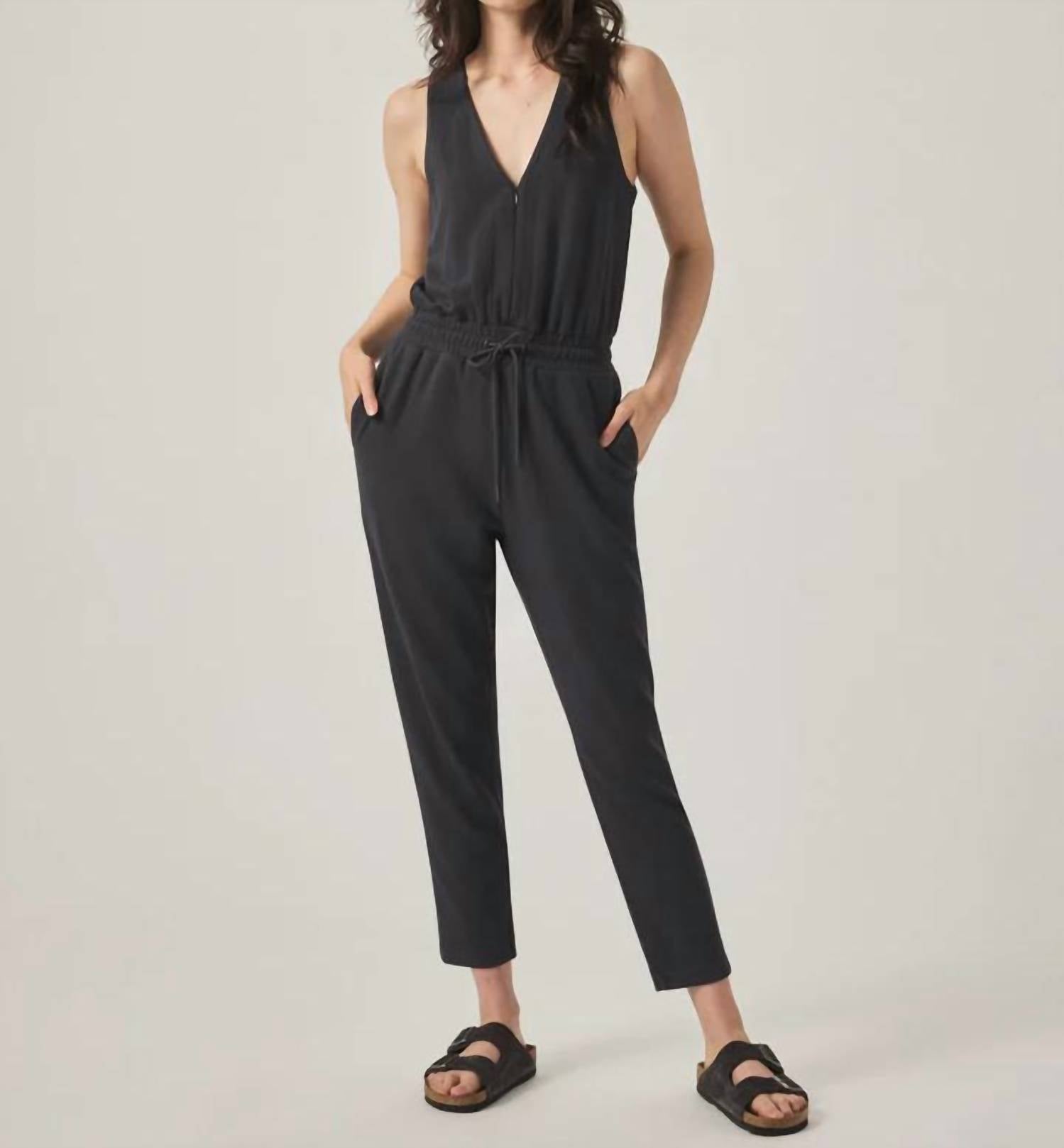 Splendid - Waffle Scuba Tank Jumpsuit