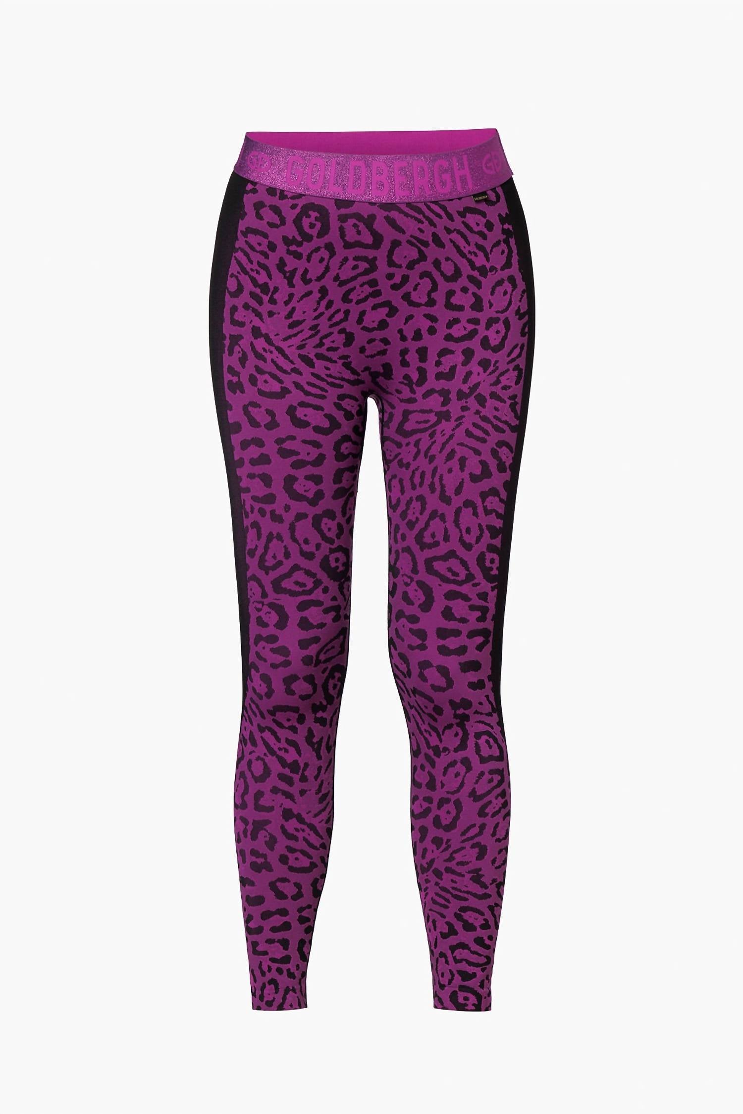 Goldbergh Caitlyn Baselayer Pant in jaguar carnivale - women's pants - alternate view