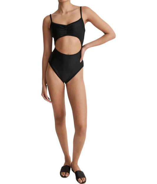 Madewell - Cinched Cutout One-Piece Swimsuit