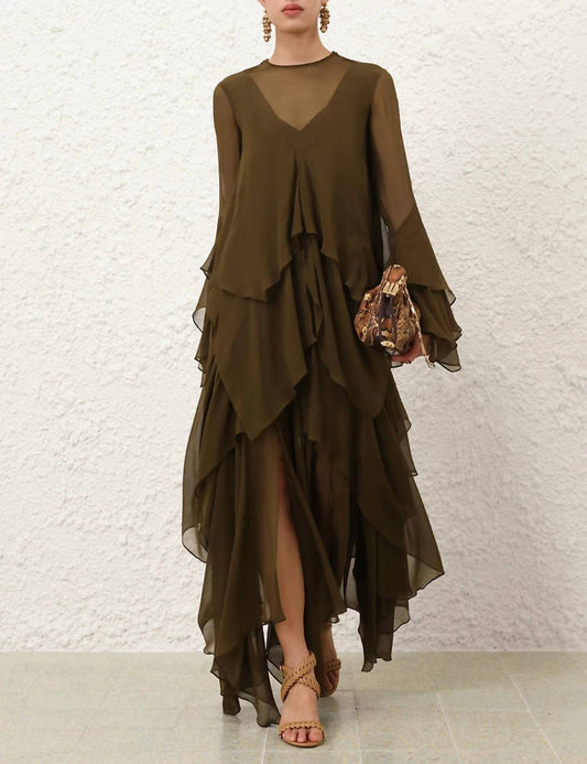 Zimmermann - Memento Cascading Maxi Dress