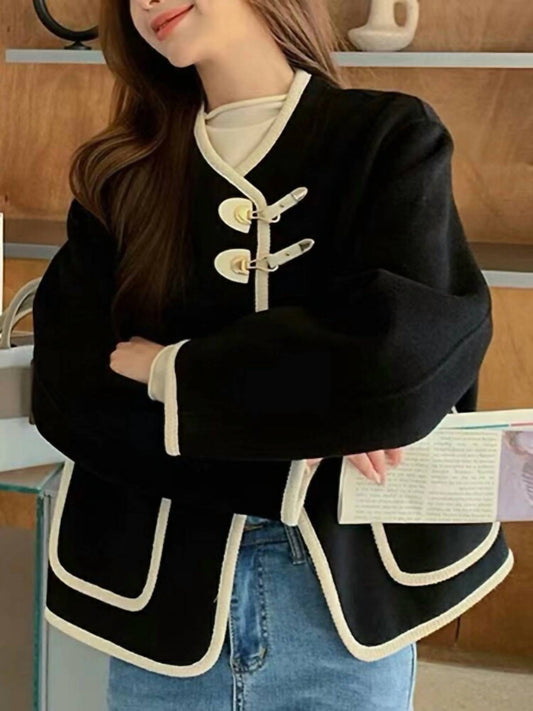 Yolly - Buckle Closure Cardigan