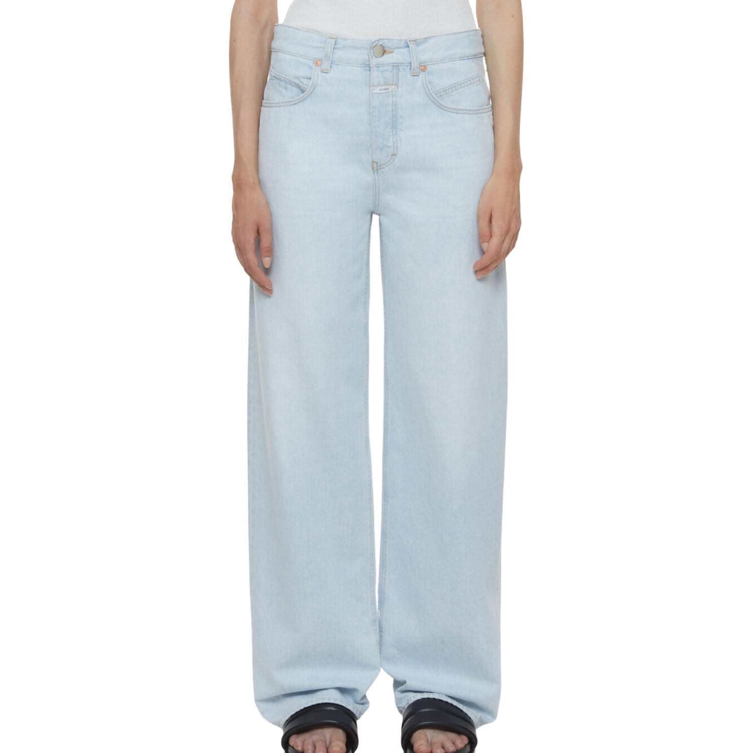 CLOSED Women's Nikka Wide Leg Jean in light blue - women's jeans