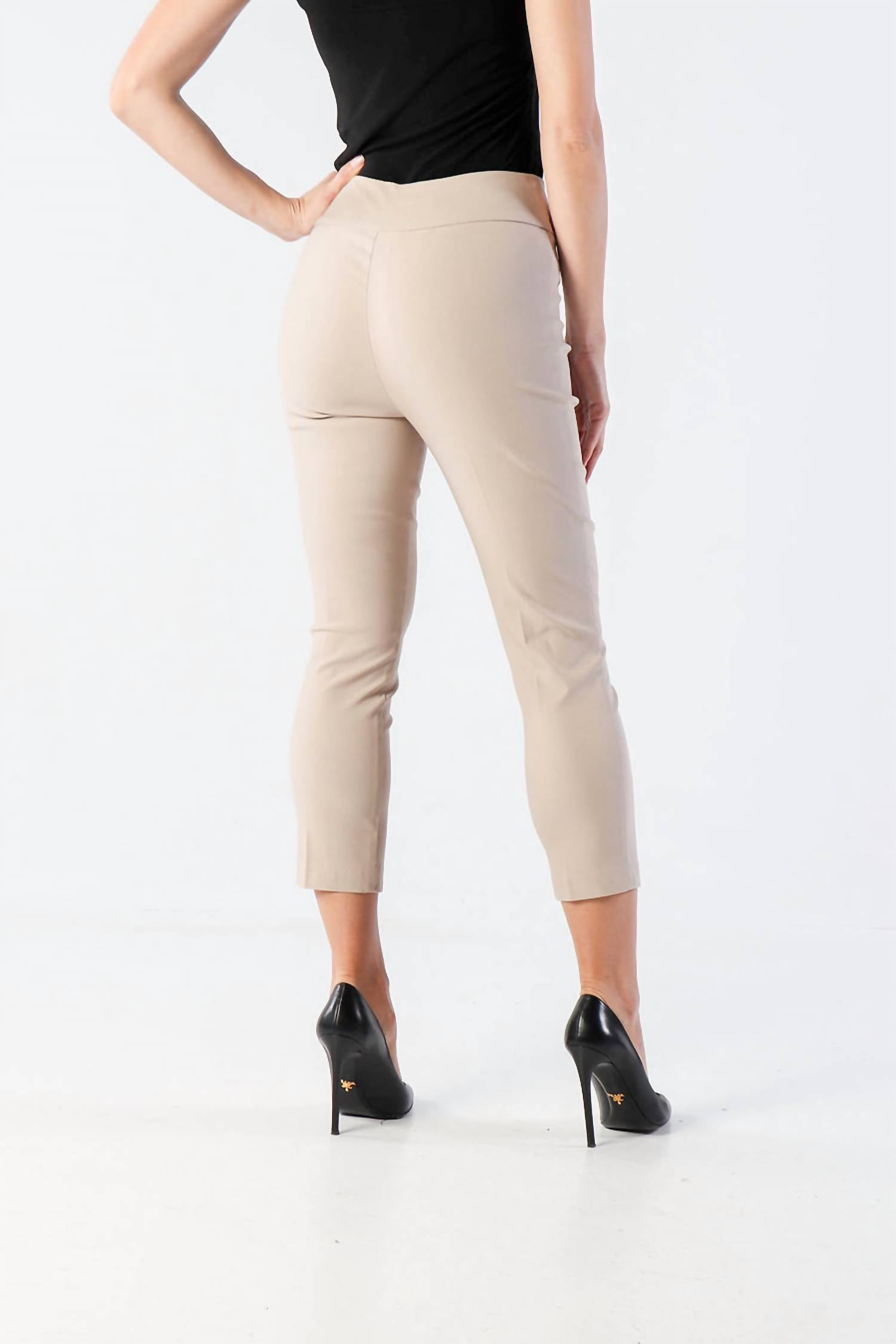 Joseph Ribkoff - Cropped Woven Pants