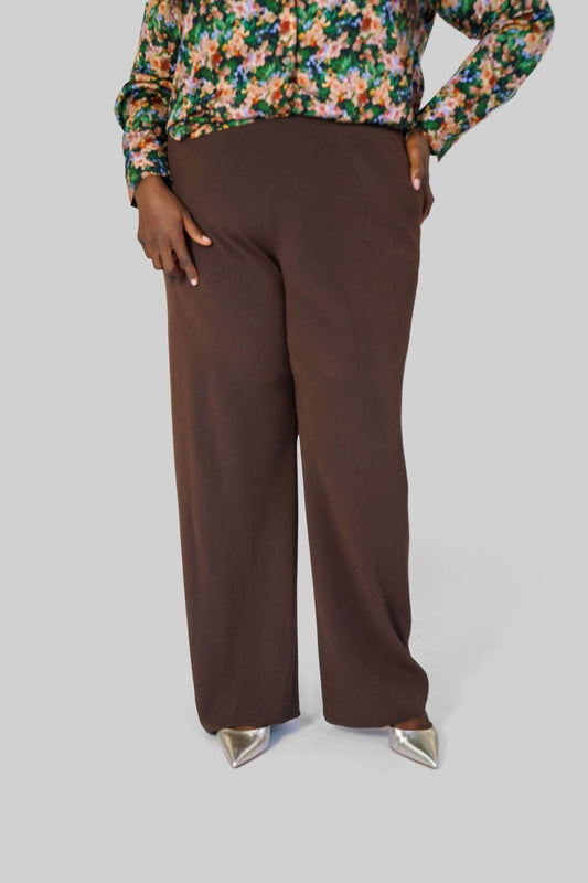 Vince - High Waisted Bias Pants - Plus