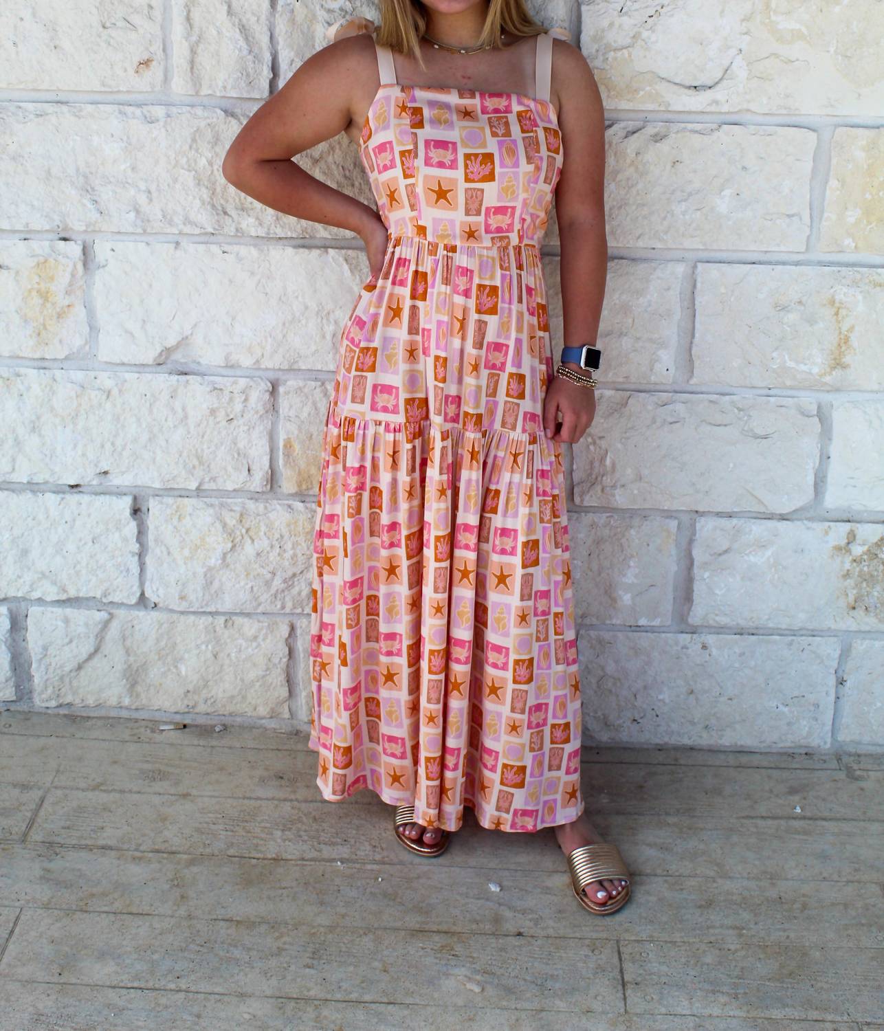 Sincerely Ours - Alexa Sands Beach Maxi Dress