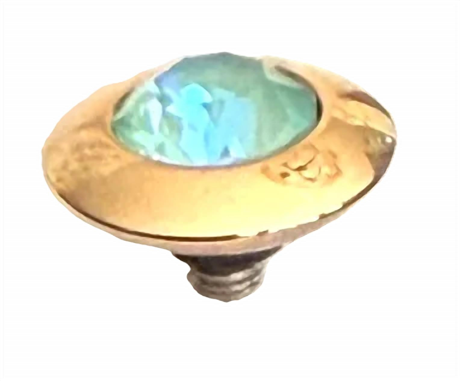 Qudo - Women's Tondo 11mm Jewelry Topper
