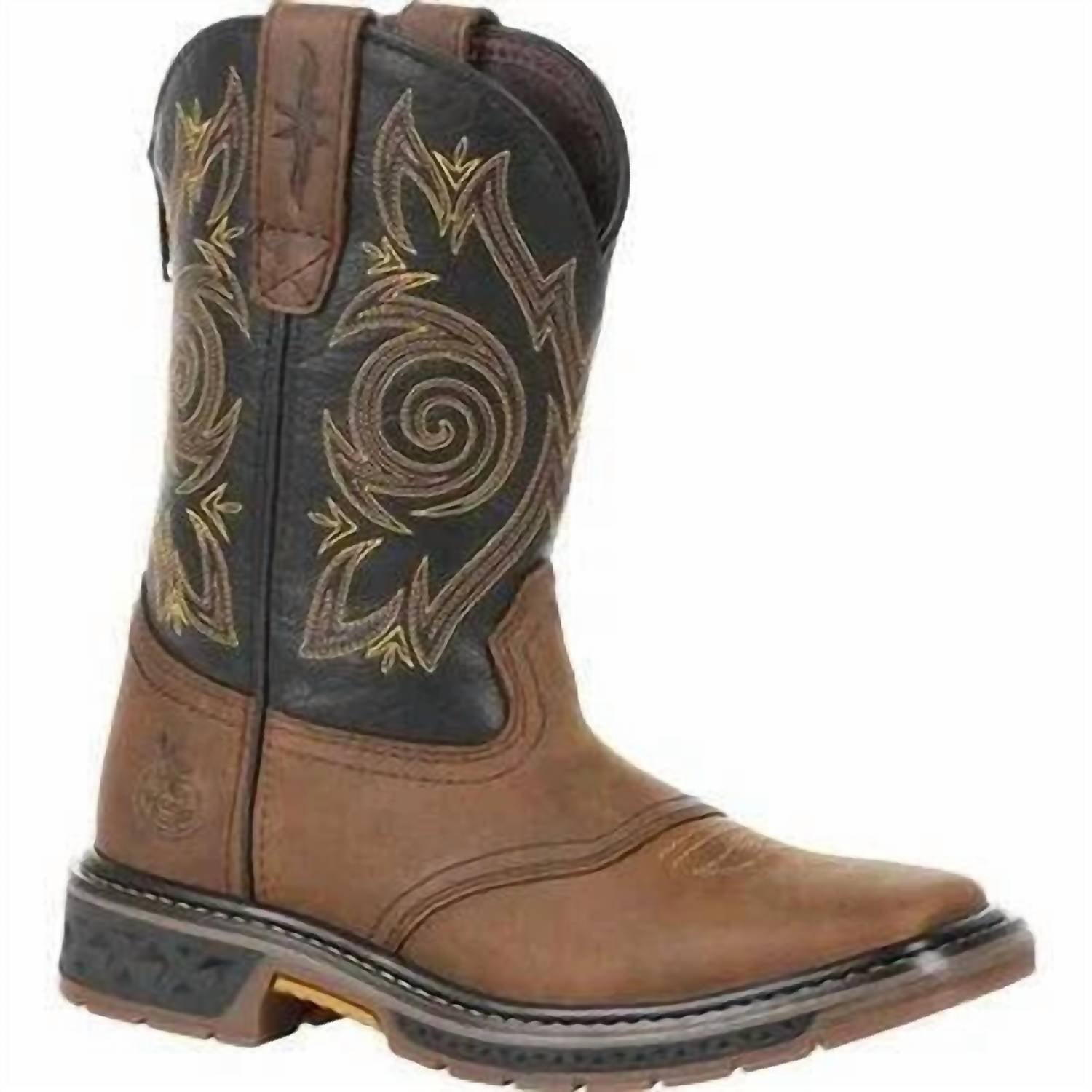 Georgia Boot - Boys Carbo-tec Lt Pull-on Saddle Boot
