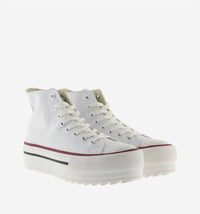 VICTORIA Women's Tribu Platform Sneakers in blanco - women's sneaker - view 5