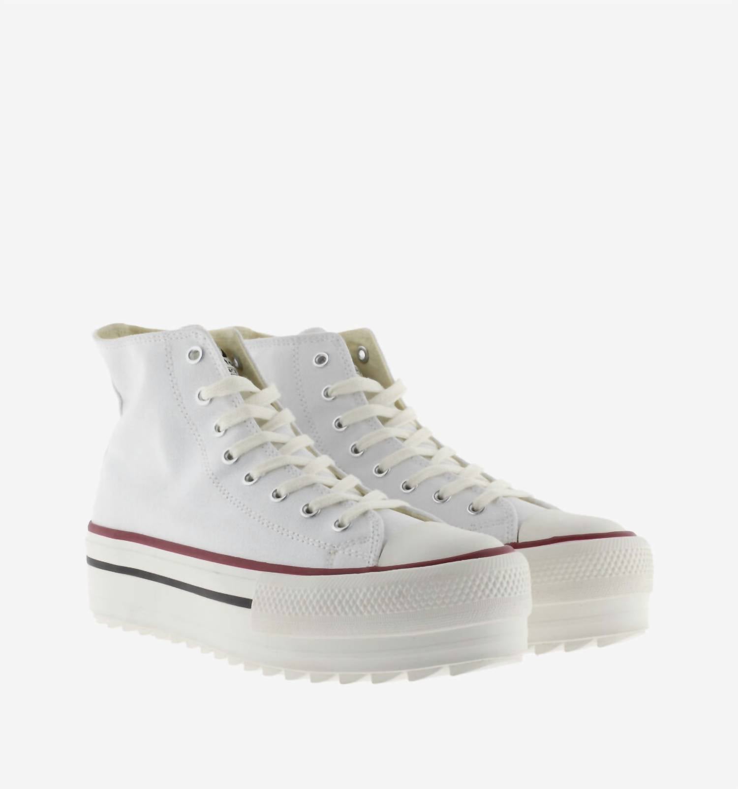 VICTORIA Women's Tribu Platform Sneakers in blanco - women's sneaker - view 5