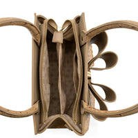 Like Dreams Women's Colette Bow Crossbody Bag in beige - women's bag - view 6