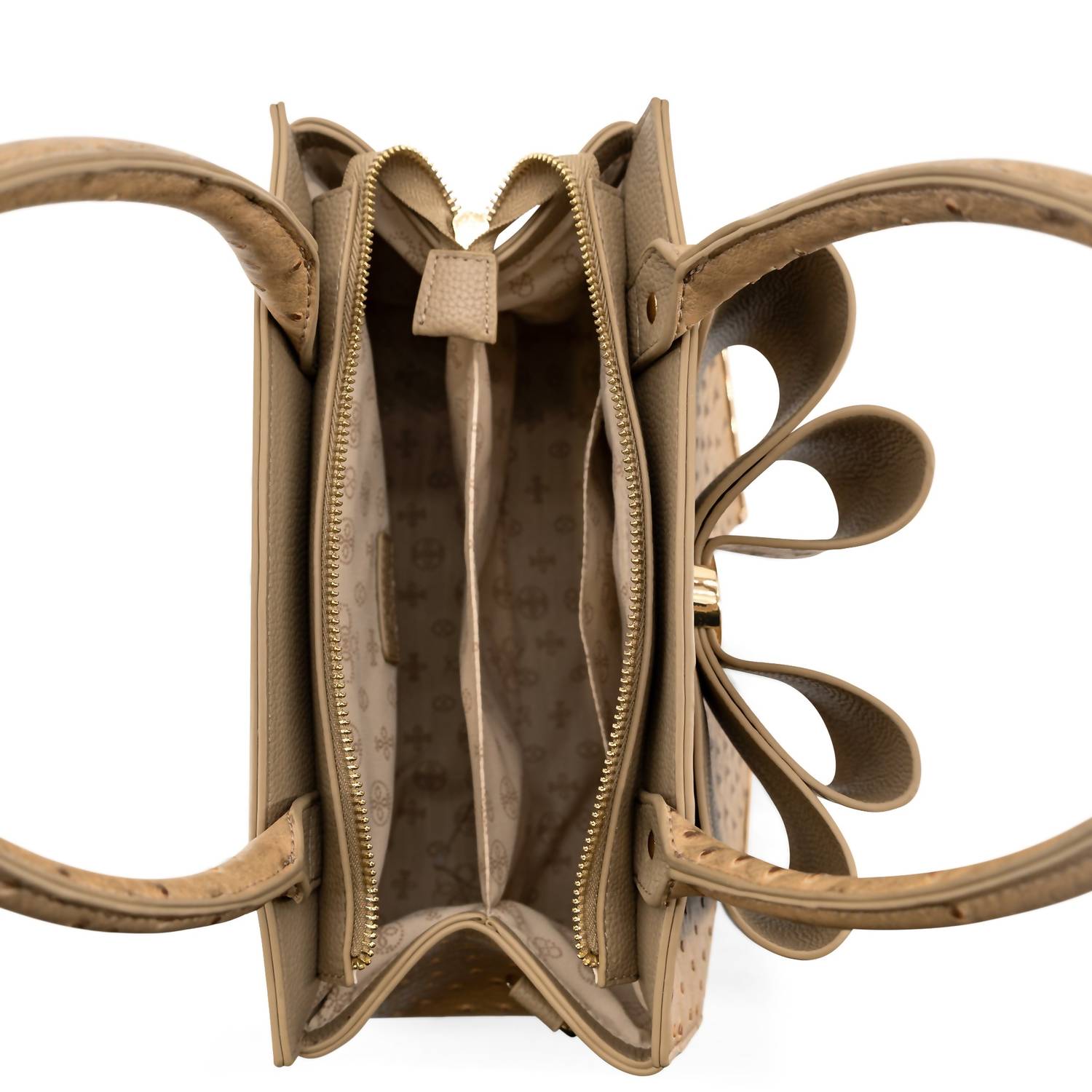 Like Dreams Women's Colette Bow Crossbody Bag in beige - women's bag - view 6