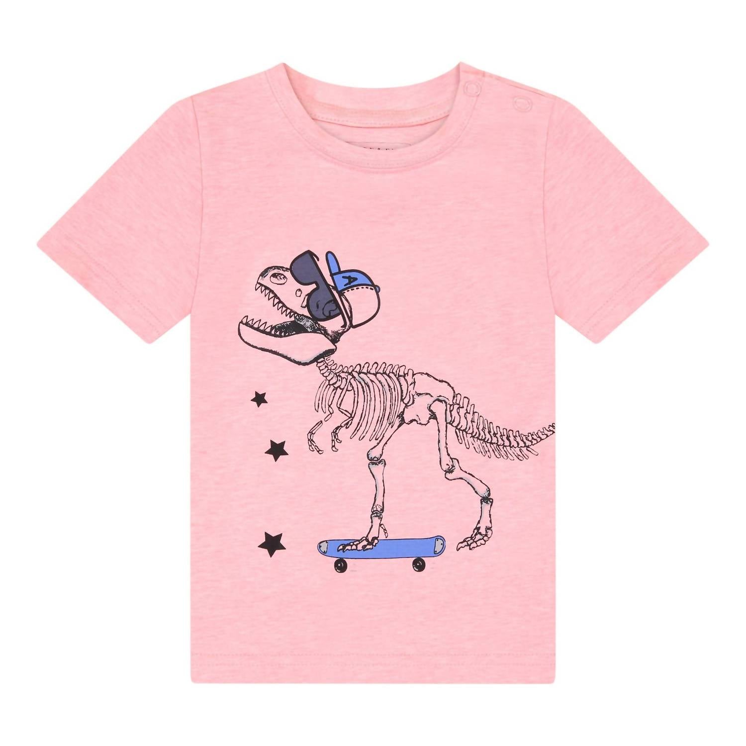 Andy & Evan - Boy's T-Rex Shirt & Shorts Set