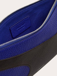 Salvatore Ferragamo - Men's Cut-out Detail Leather Pouch Phone Case