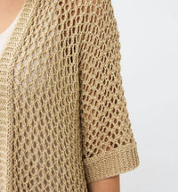 Esqualo - Glenny Long Open Knit Cardigan