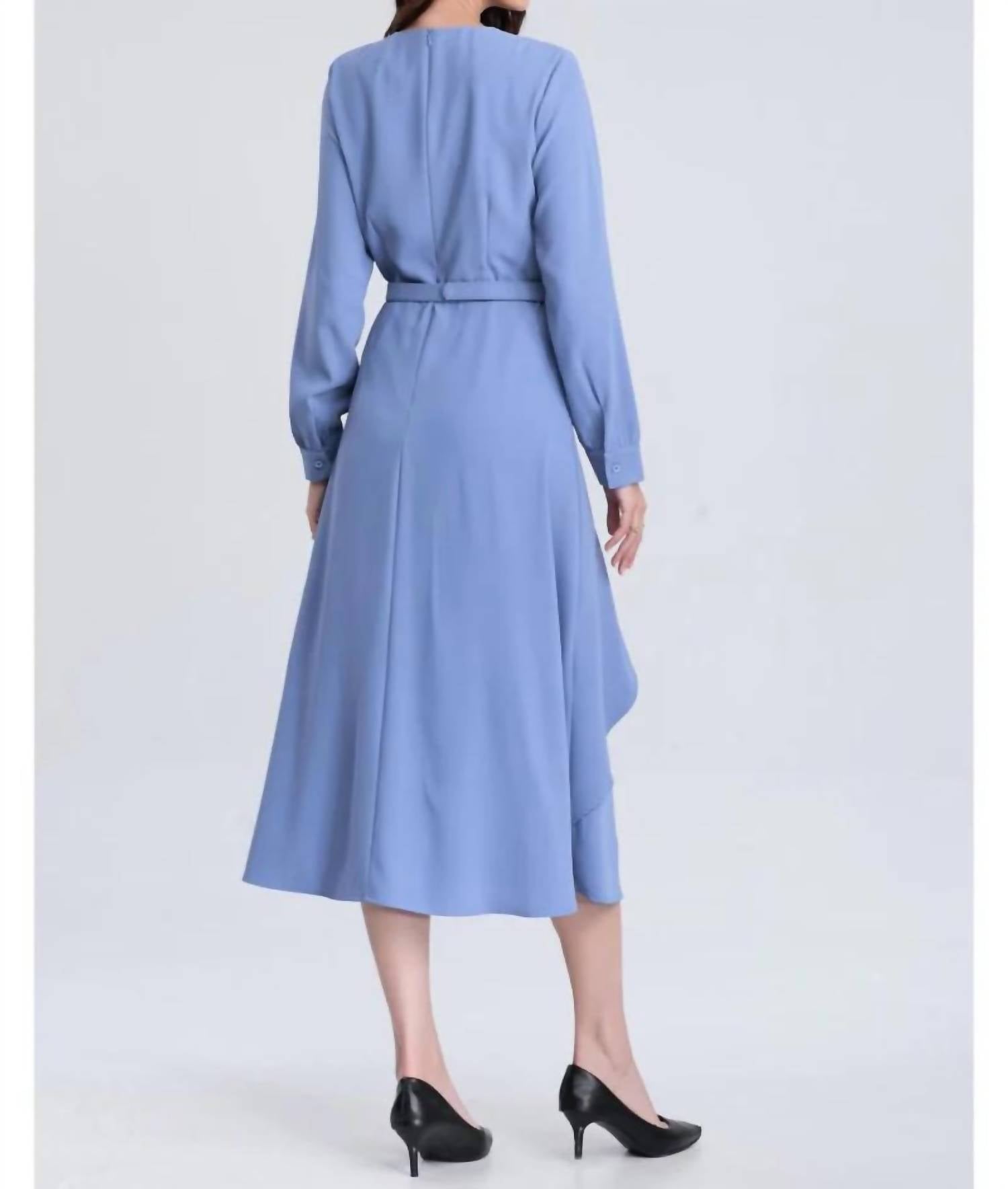 Miss Finch Nyc - Skyline Ascent Midi Dress