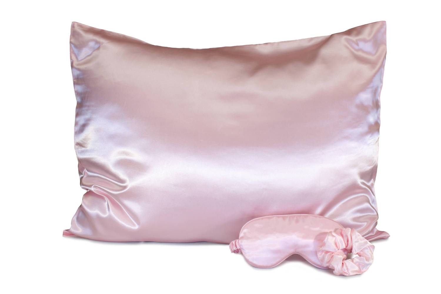 Morning Glamour - Ultimate Sleep Satin Pillowcase, Eye Mask And Scrunchie Set