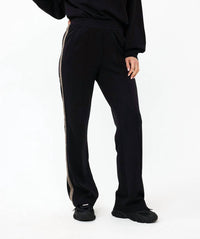 Esqualo - Lurex Tape Modal Trousers
