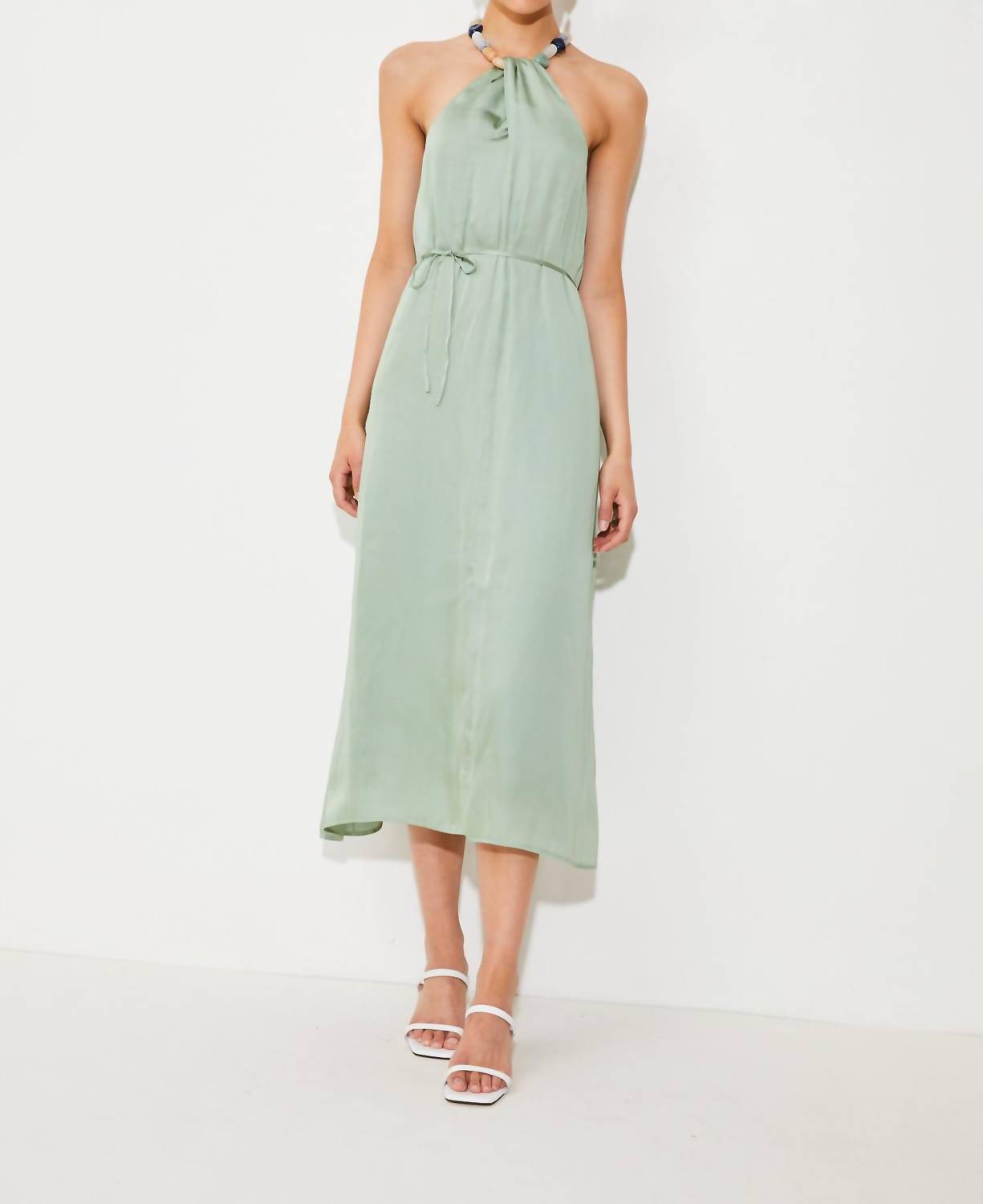 Suncoo - Copelia Halter Midi Dress