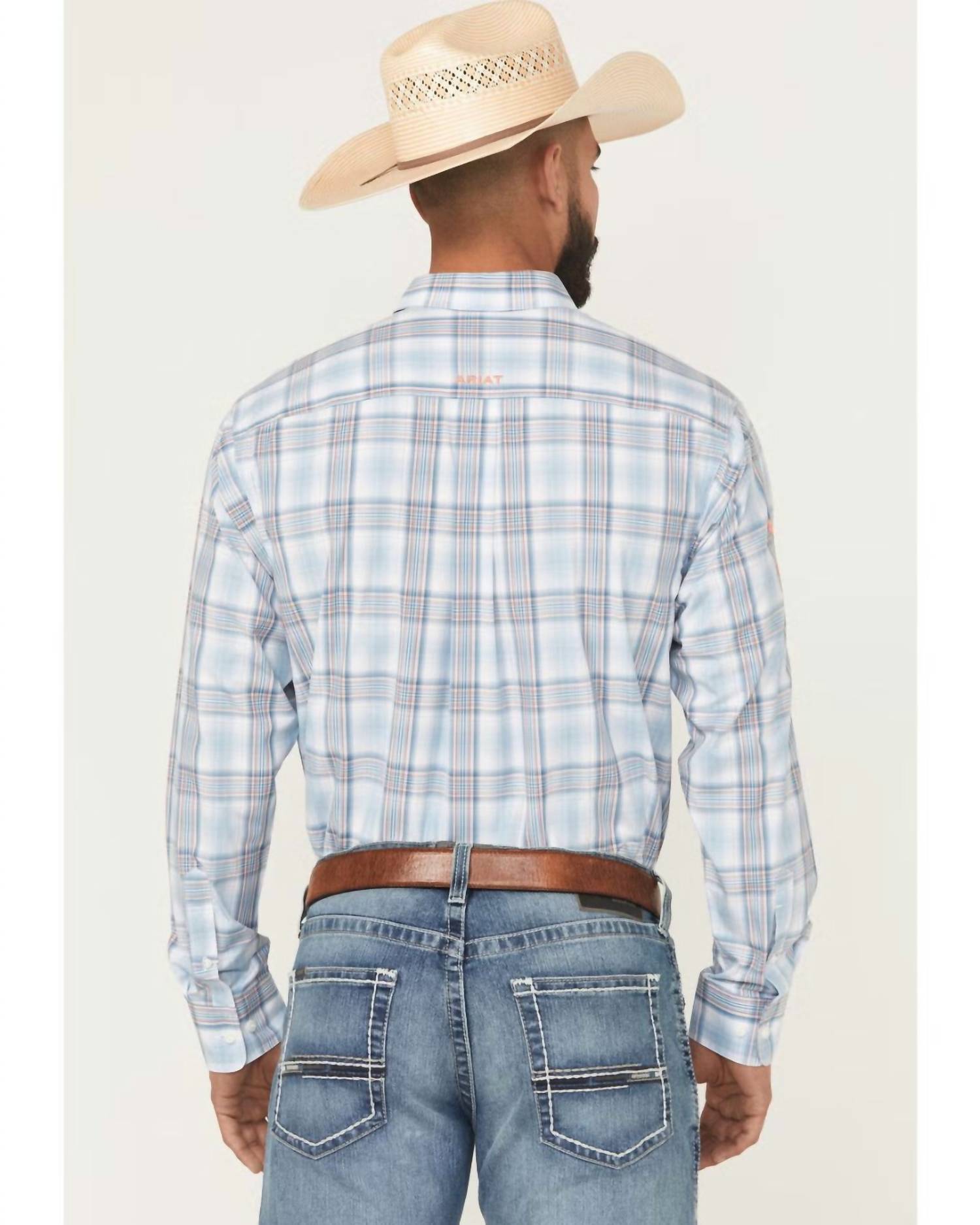 Ariat - Team Logo Pro Series Plaid Button Shirt