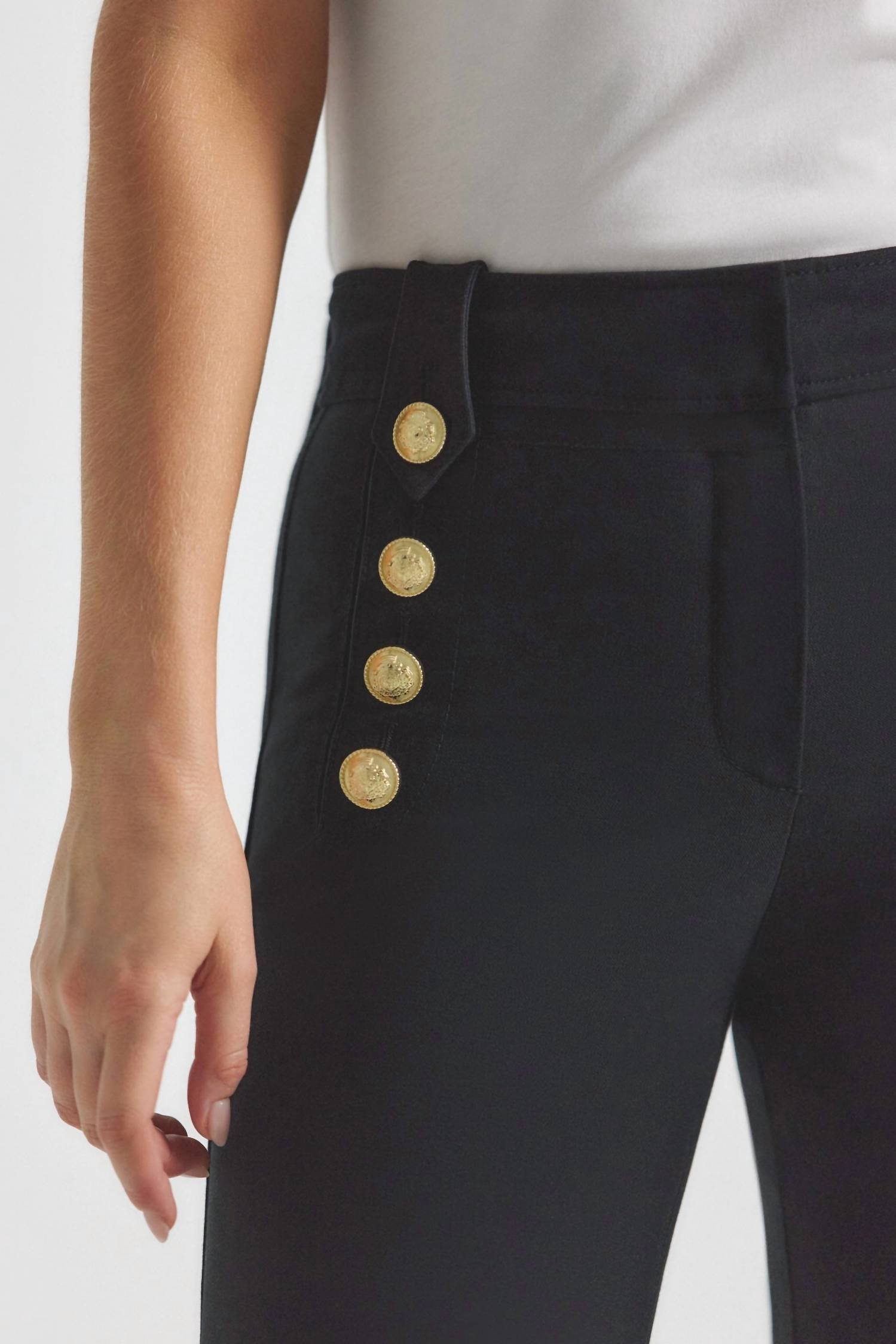 Derek Lam 10 Crosby - Robertson Stretch Twill Trouser