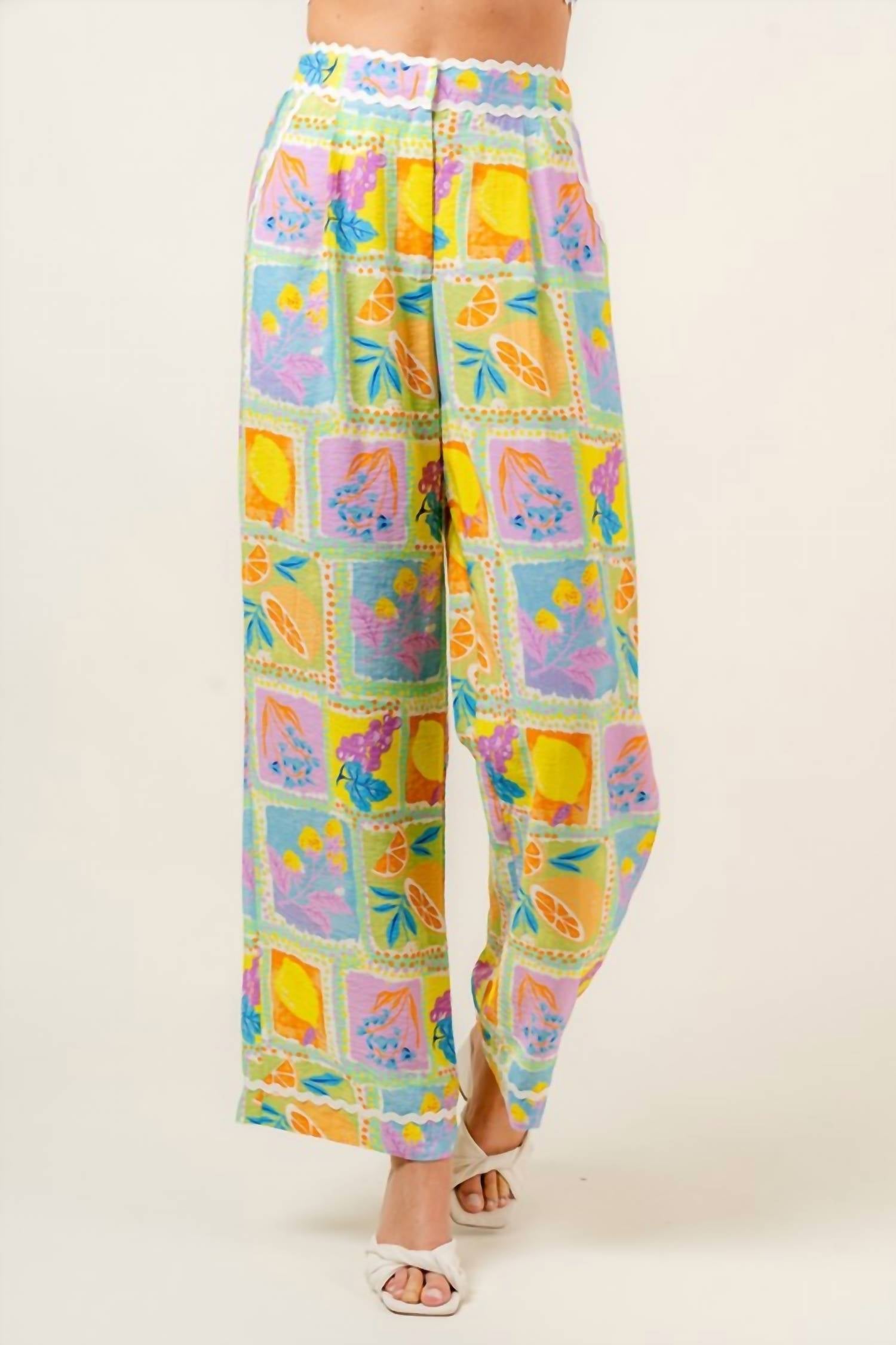 Fore Collection - Citrus Garden Pants