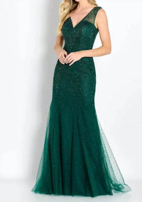 Cameron Blake - Embellished Mermaid Evening Gown