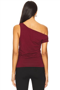Bobi - Twist Off The Shoulder Top