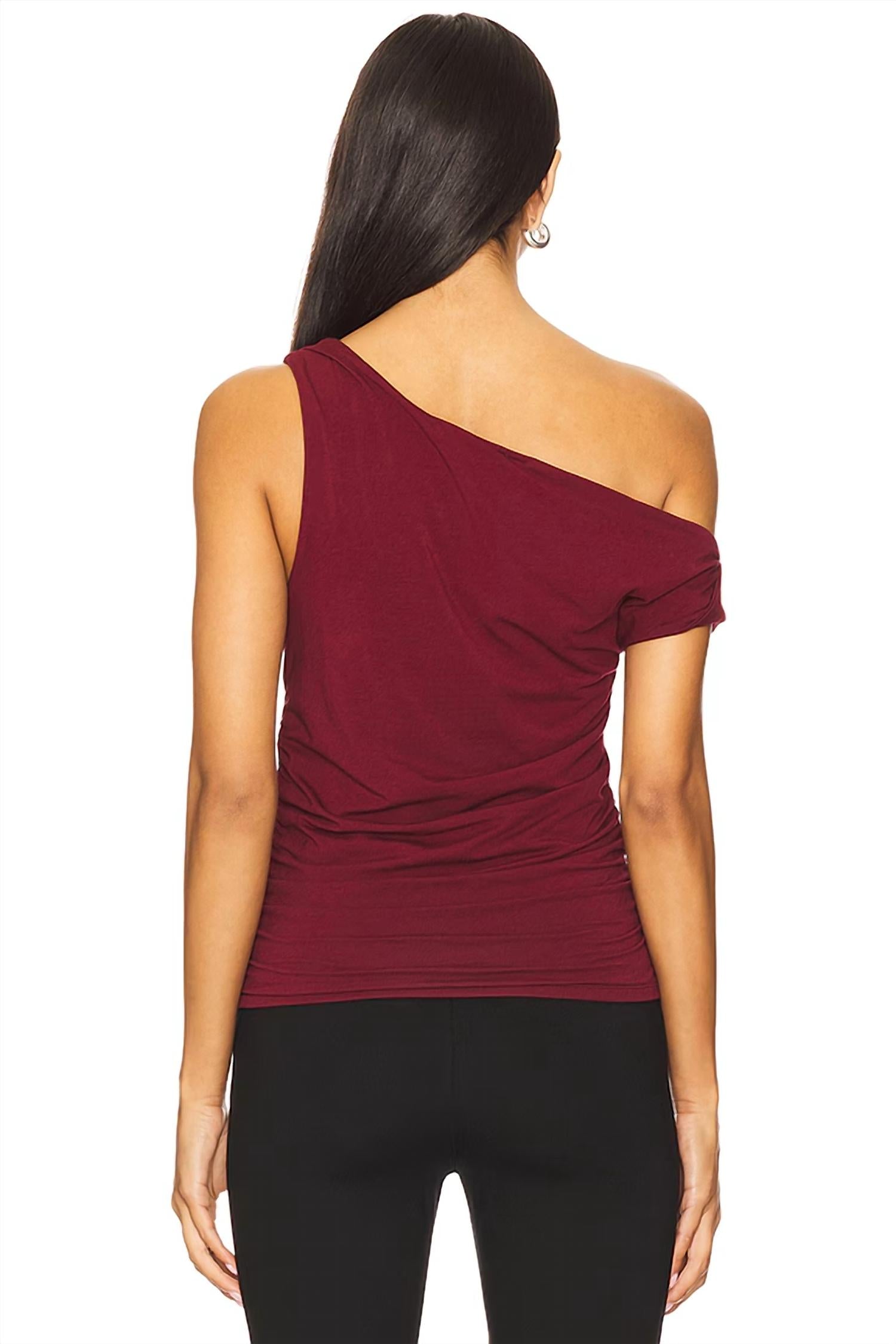 Bobi - Twist Off The Shoulder Top