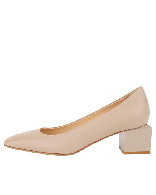 Butter - NOVELLA BLOCK HEELED PUMP