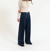 Daze - Madison Mid Rise Wide Leg Jeans