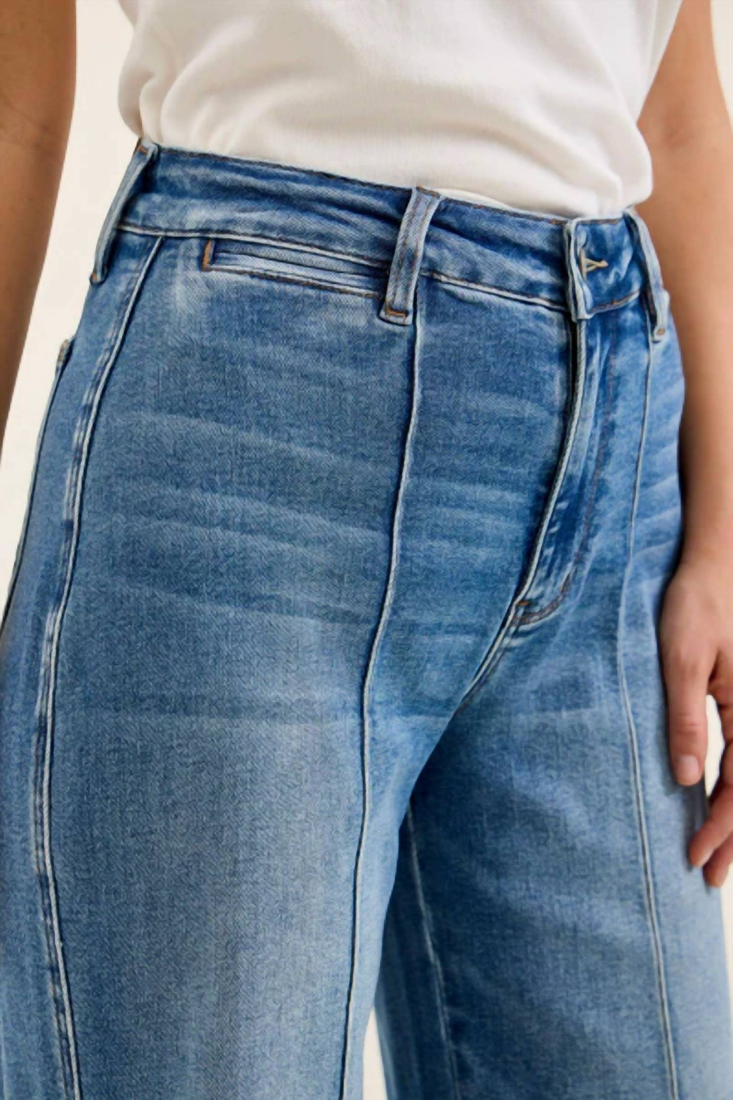 Judy Blue - High Waisted Liza Palazzo Jean