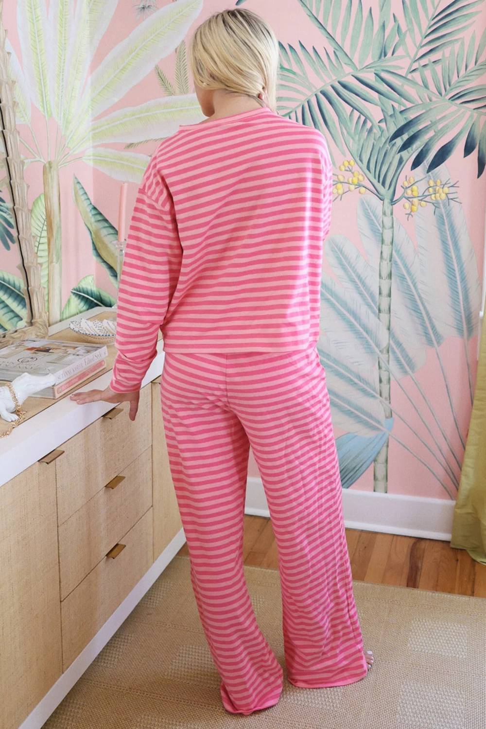 Shewin - Soft Cotton Two Piece Lounge Set