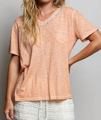 Pol - Hand-stitched Slub Tee