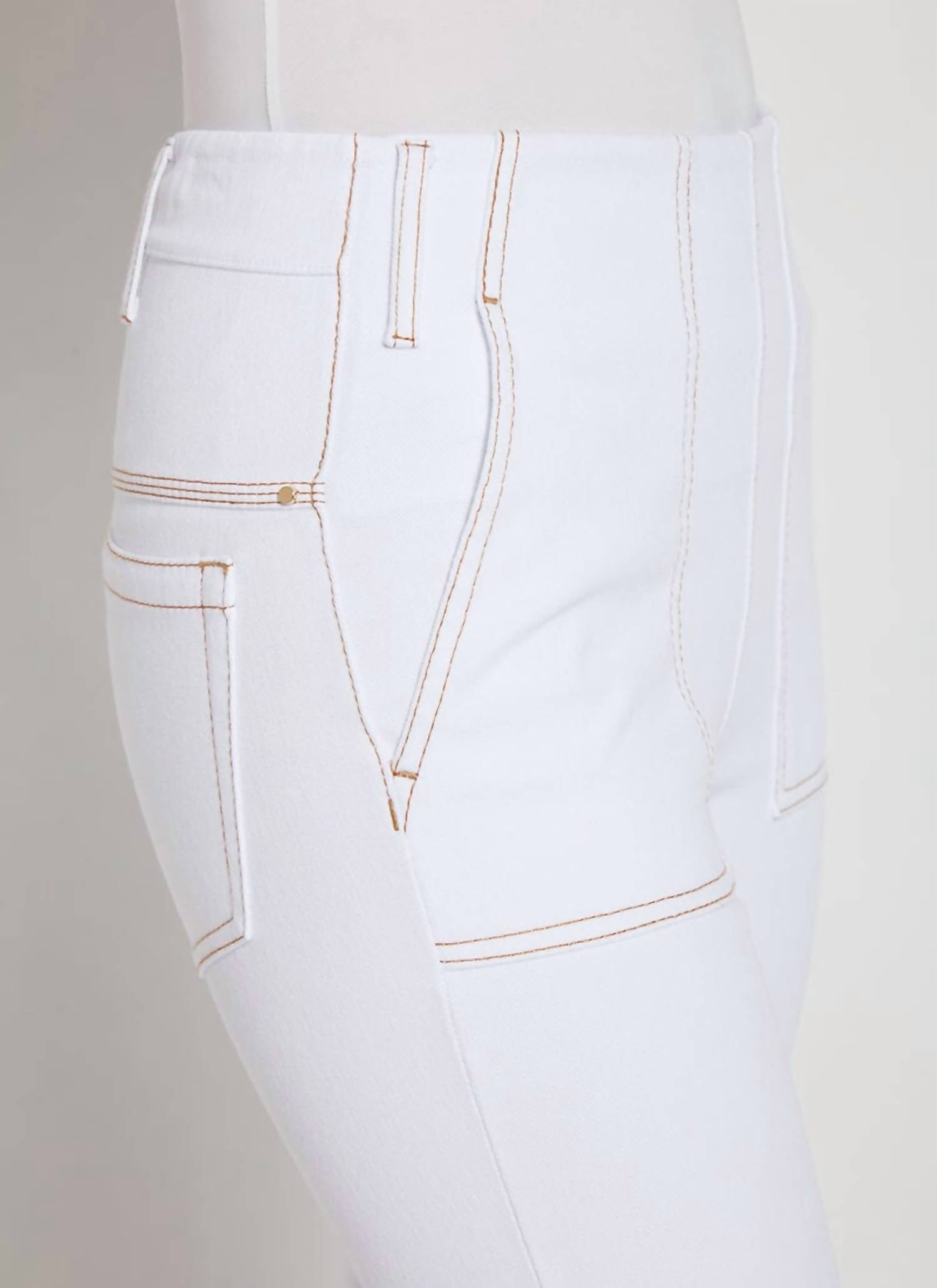 Lysse - CROPPED BOYFRIEND DENIM PANTS WITH POCKETS