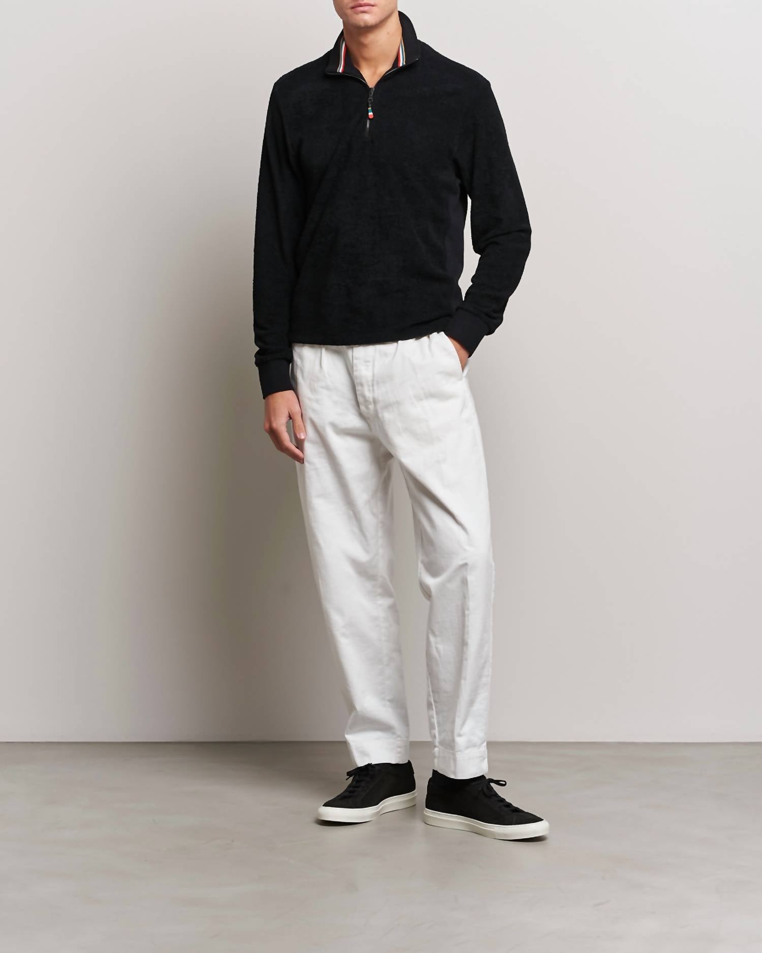 Orlebar Brown - Isar Mix Texture Sweatshirt