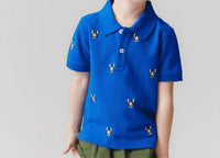 Pink Chicken - Boy's Bulldog Alec Polo Shirt