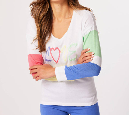 French Kyss - V-neck Love Top