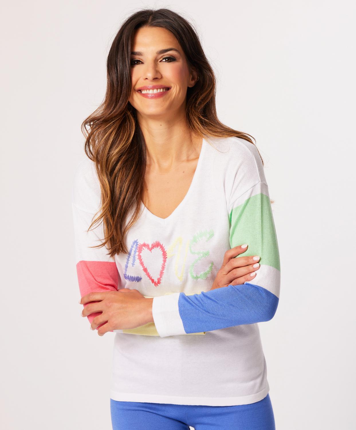 French Kyss - V-neck Love Top