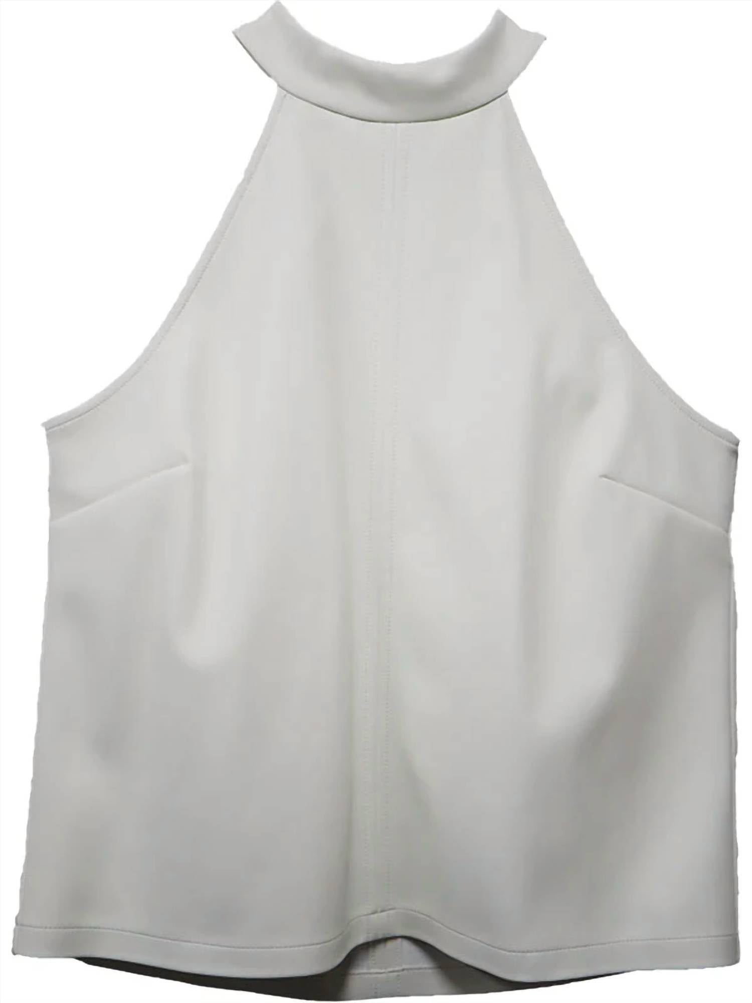 Fifteen Twenty - Alexis Faux Leather Halter Top