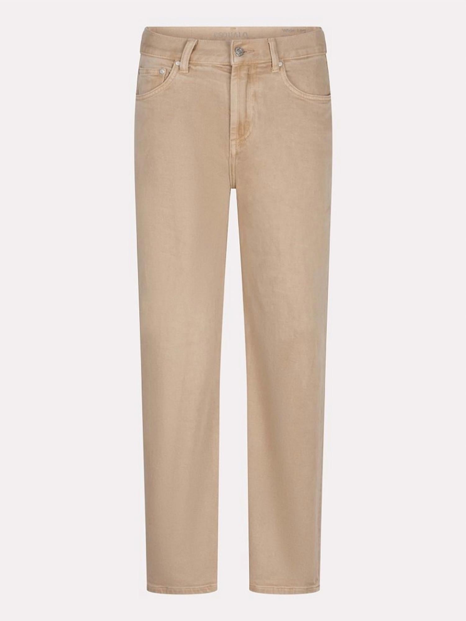 Esqualo - Wide Leg Washed Jeans