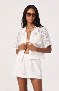 Astr - Loren Crochet Short Set