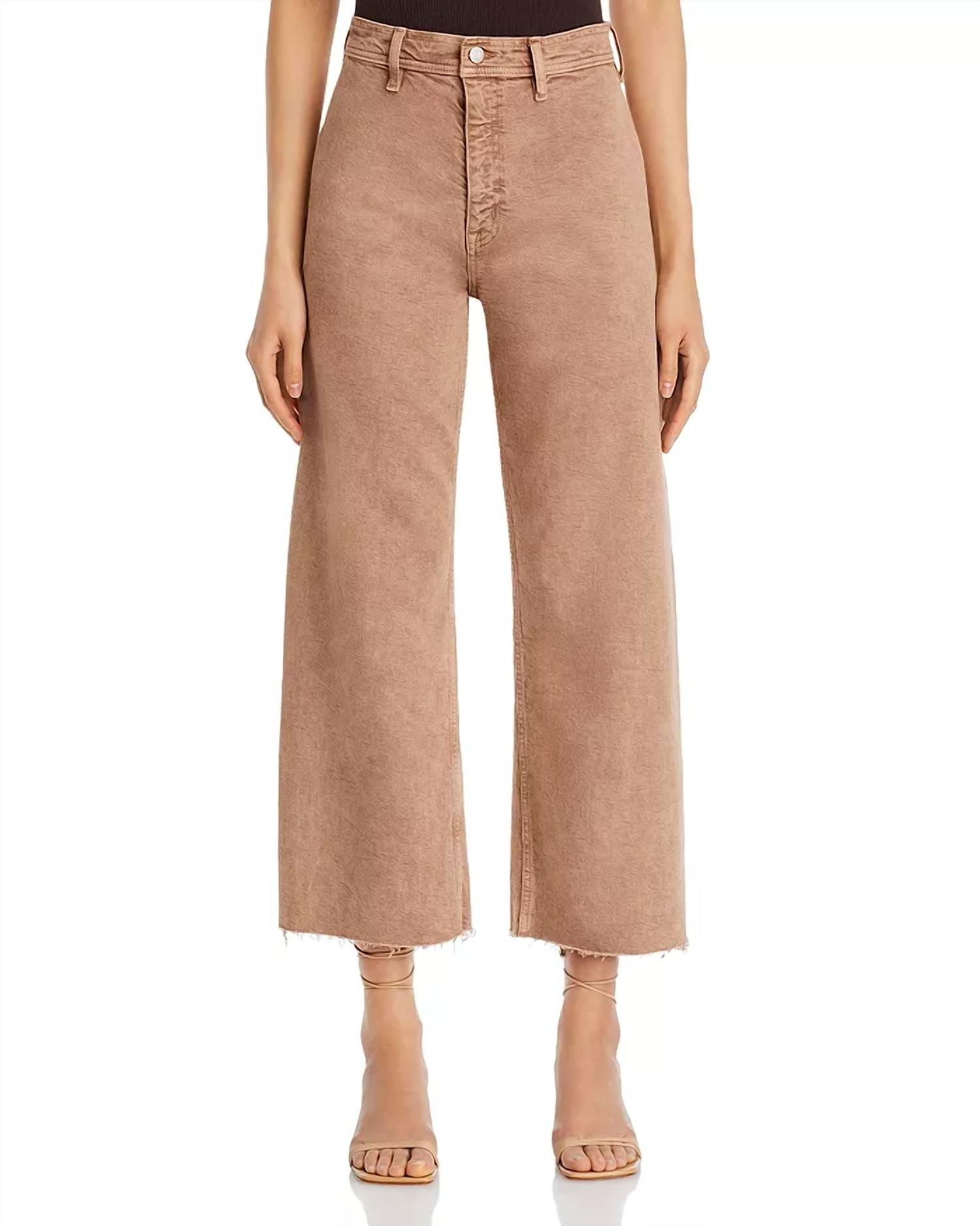 Pistola - Penny High Rise Wide Leg Crop Jeans