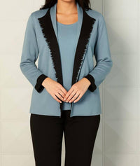 Angel Apparel - Reversible Edged Cardigan