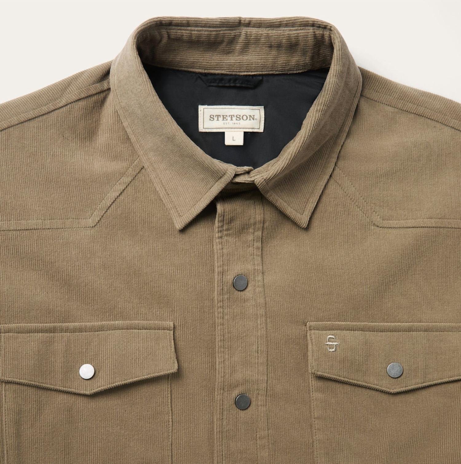 Stetson - Men's Corduroy Shirt Jacket