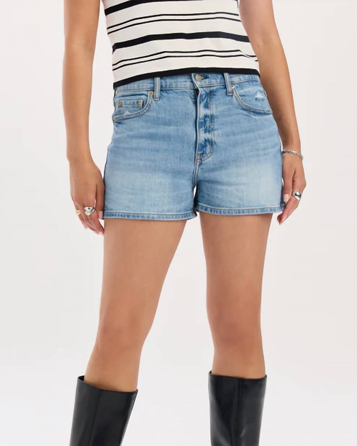 Daze - Troublemaker High Rise Shorts