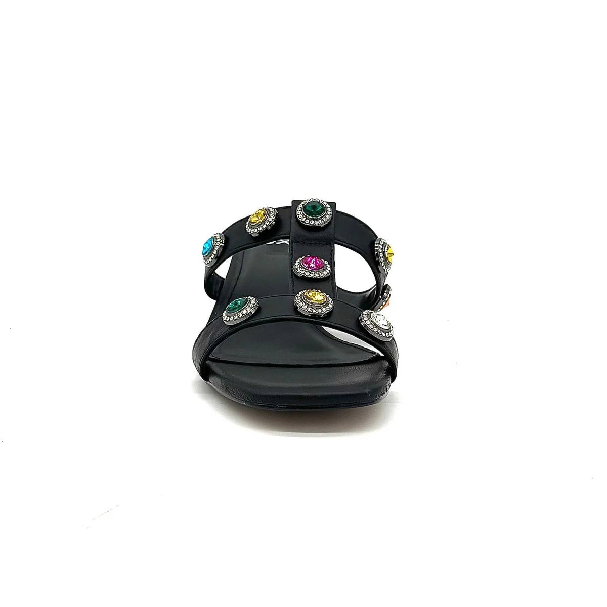 Exe - Women's Slide Sandal Low Block Heel