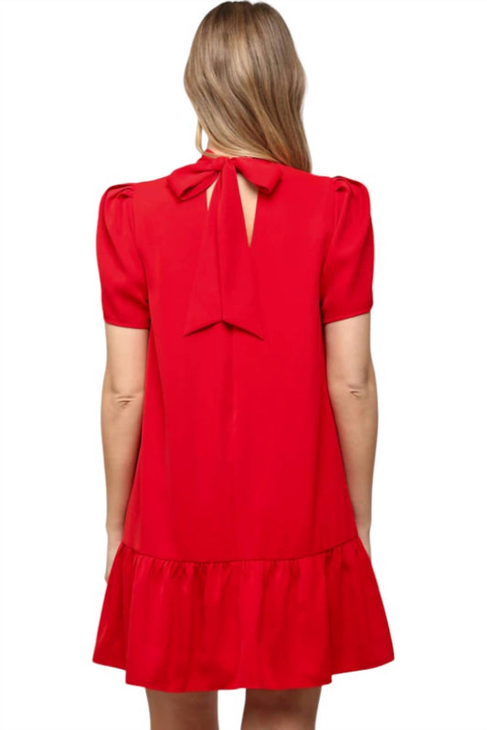 Fate - Ruffle Hem Dress